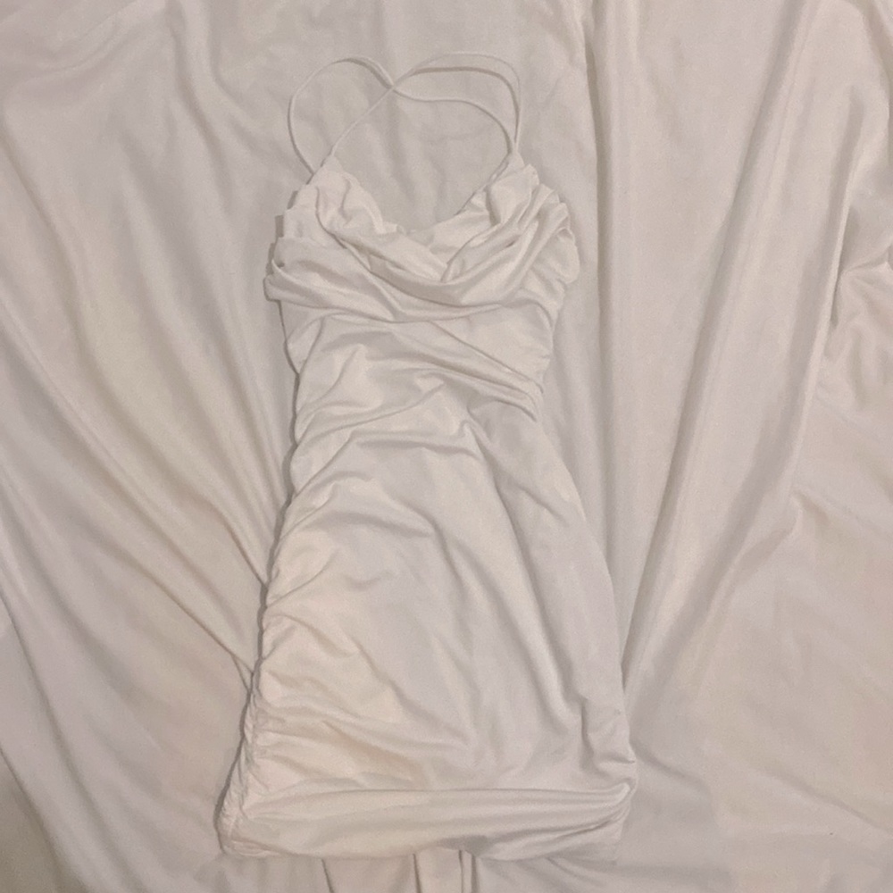white body mini dress